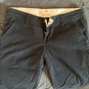 Hollister Navy Khaki Pants